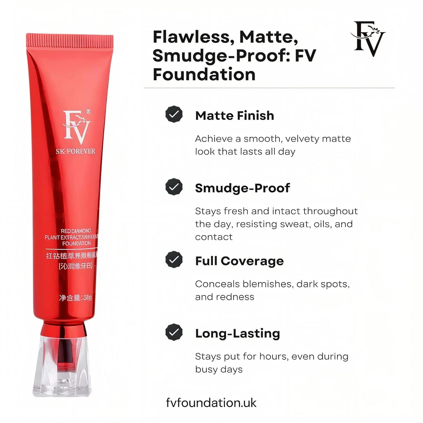 FV SK-Porever Red Ginseng Skin Nourishing Liquid Foundation – Natural Beige